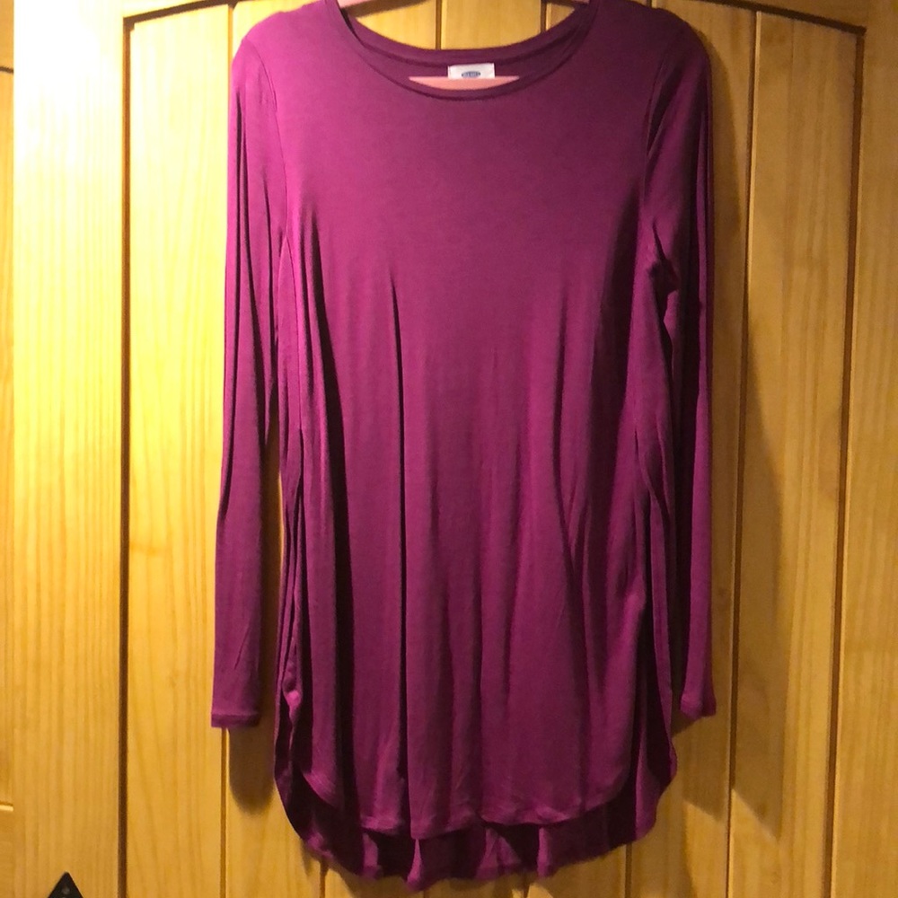 Magenta tunic
